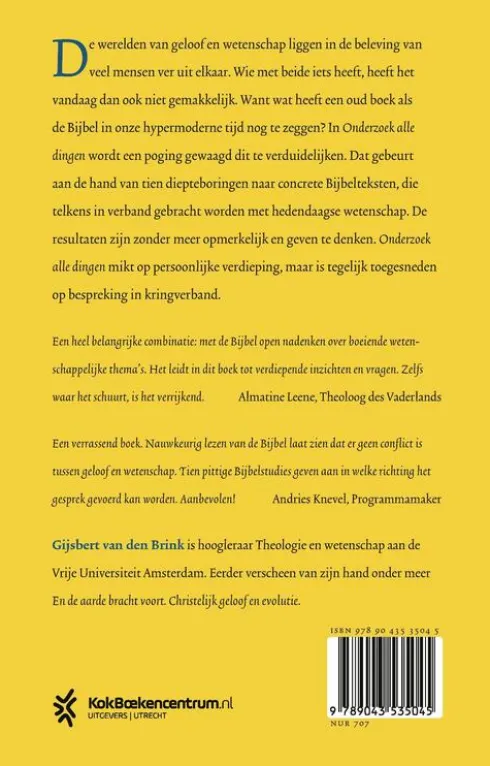 Onderzoek alle dingen eBook