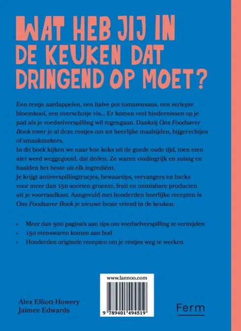 Ons Foodsaver Boek eBook