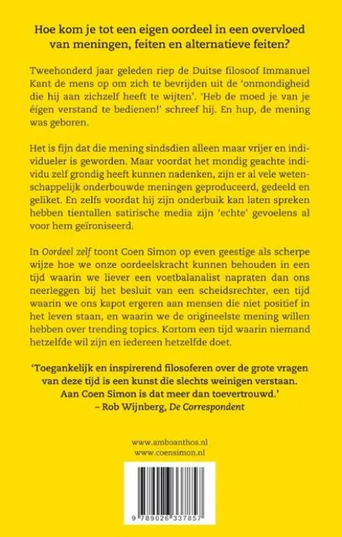 Oordeel zelf! eBook