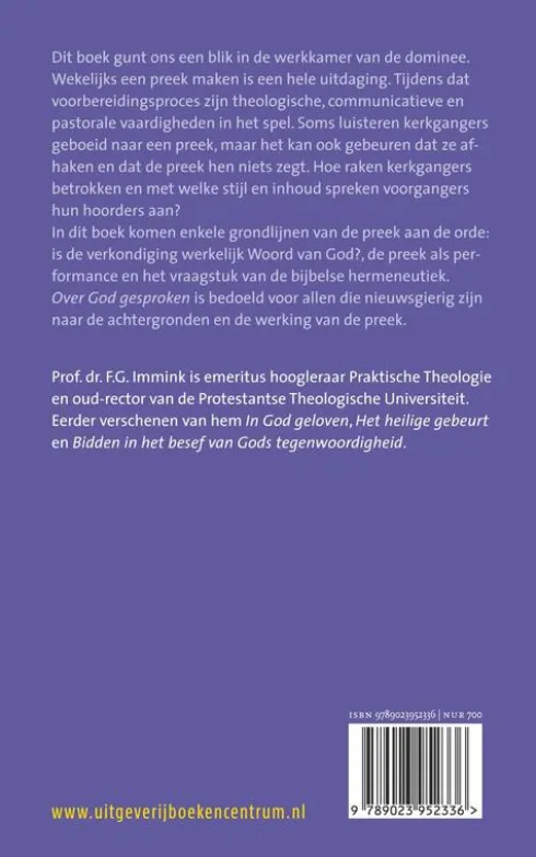 Over God gesproken eBook