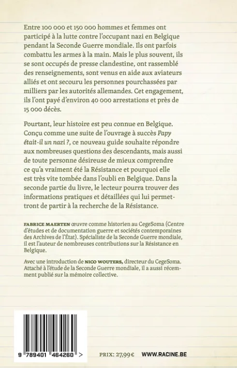 Papy était-il un héros? eBook