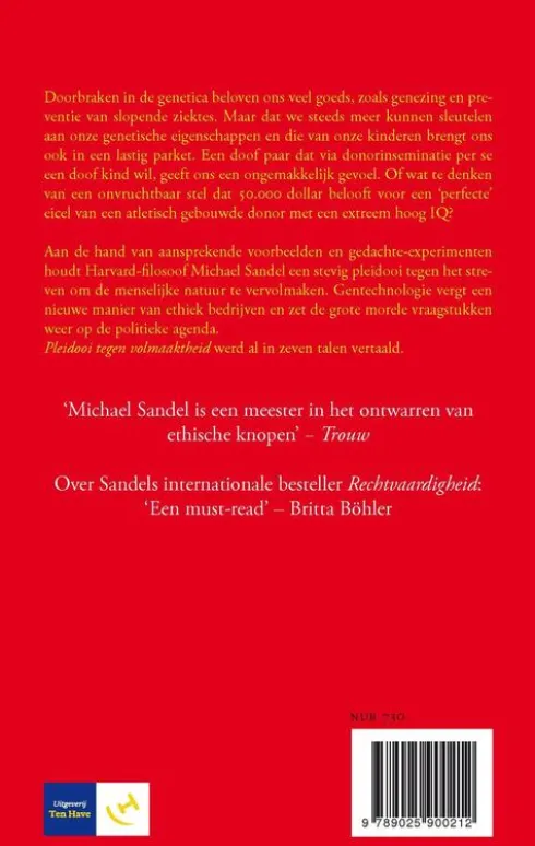 Pleidooi tegen volmaaktheid eBook