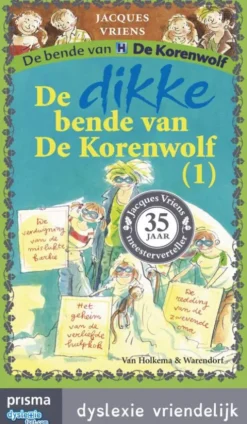 PrismaDyslexie De dikke bende van De Korenwolf 1 eBook