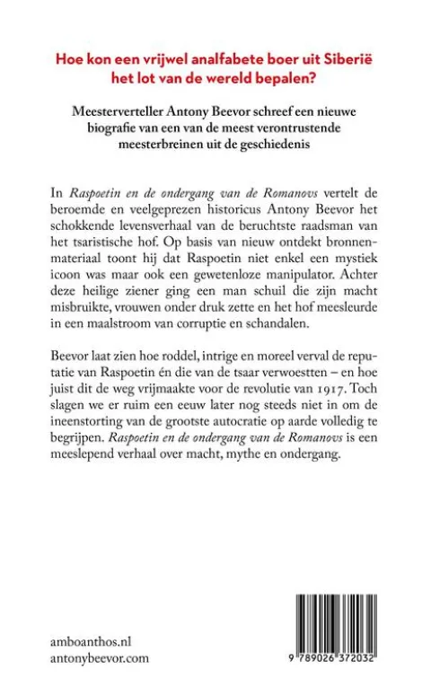 Raspoetin en de ondergang van de Romanovs eBook