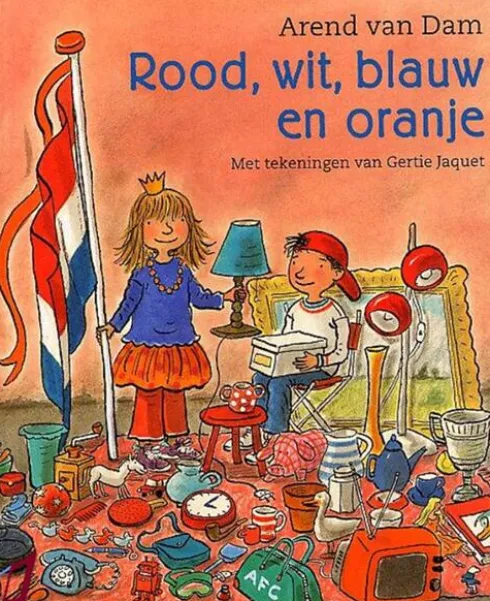 Rood, wit, blauw en oranje eBook