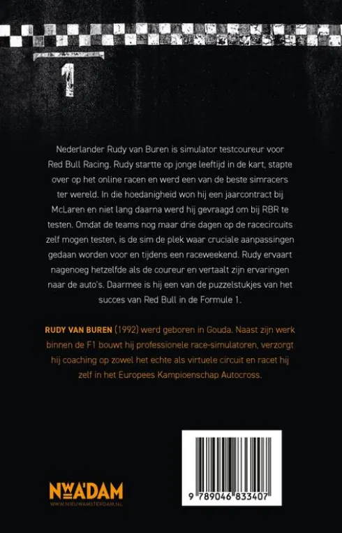 Rudy van Buren: van simracer tot Formule 1 eBook