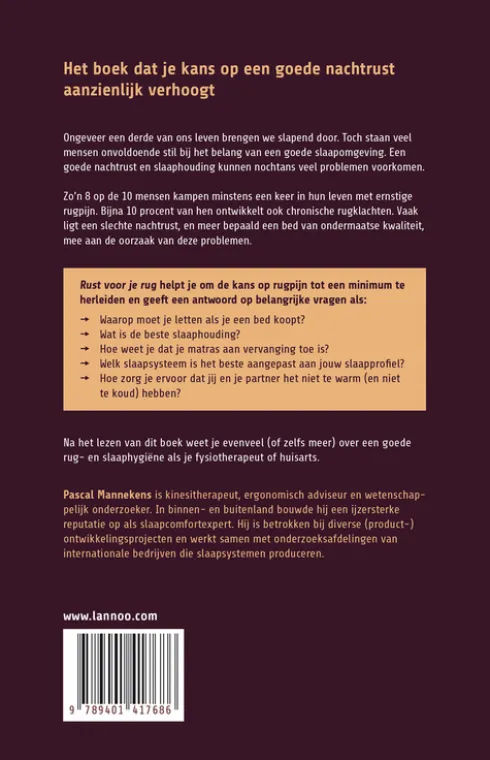 Rust voor je rug eBook