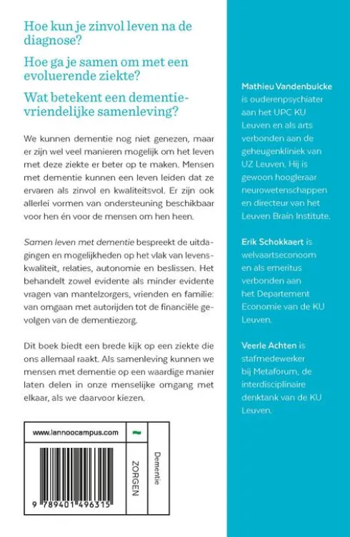 Samen leven met dementie eBook