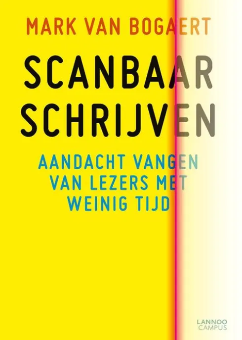 Scanbaar schrijven eBook