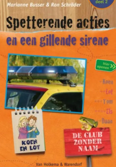 Spetterende acties en een gillende sirene eBook