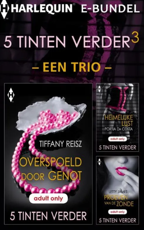 5 Tinten Verder e-bundel - een trio eBook