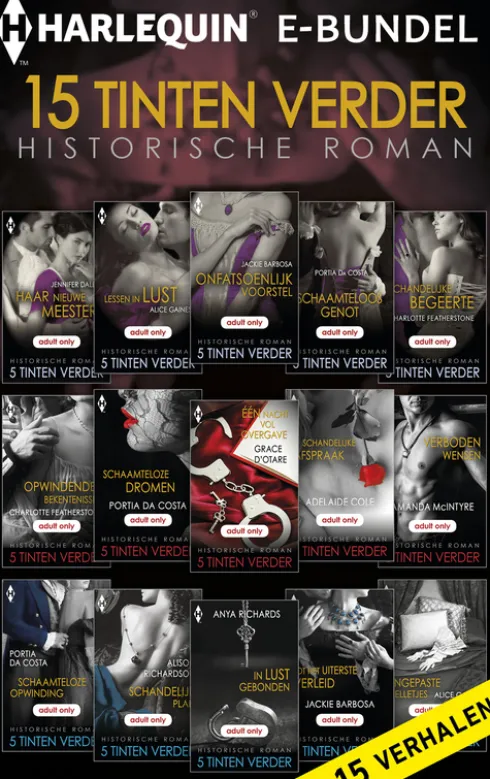 15 Tinten verder historische roman (15-in-1) eBook
