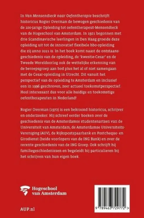 Van Mensendieck naar Oefentherapie eBook
