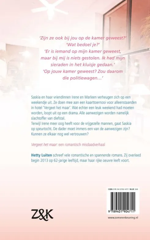 Vergeet het maar eBook