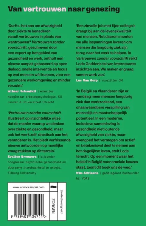 Vertrouwen zonder voorschrift eBook