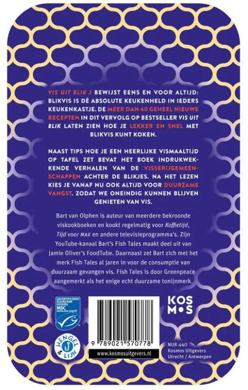 Vis uit blik eBook