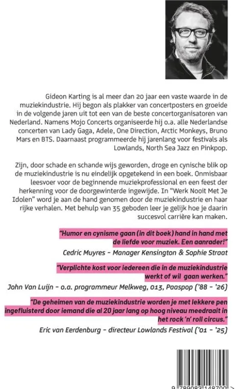 Werk nooit met je idolen eBook