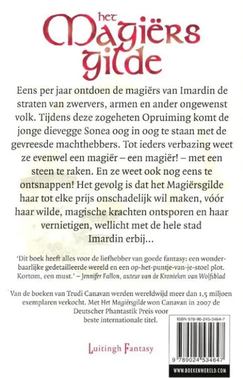 Zwarte Magiërs 1 - Het Magiërsgilde eBook